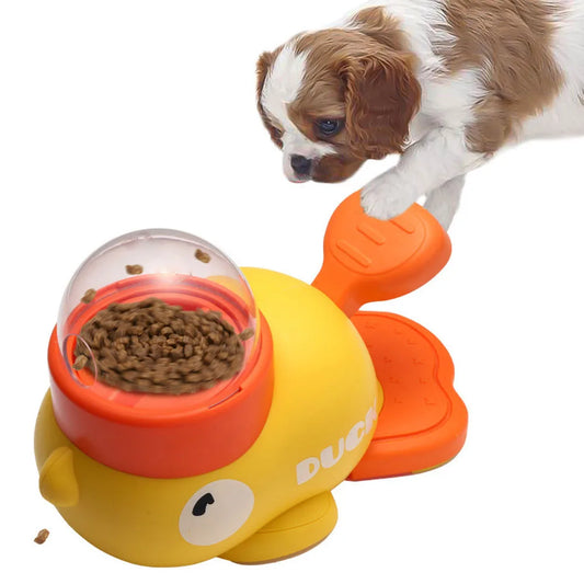 Duck Feeder – Automatic Pet Treat Dispenser & Puzzle Toy