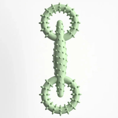 Dog Pull Ring Puppy Chewing Toy Indestructible Pet Pull Ring Toys Interactive Puppy Chew Toy For Boredom Relief Teeth Cleaning