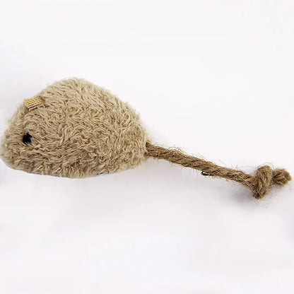 3-Pack Plush Cat Toy Mice – Interactive, Durable & Bite-Resistant Kitten Toys
