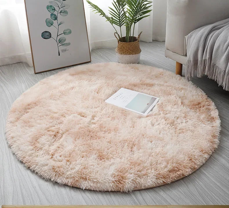 Super Soft pet-friendly carpet Plush Round Rug – Fluffy Carpet for Living Room, Bedroom & Pet Comfort (Dogs & Cat66s)