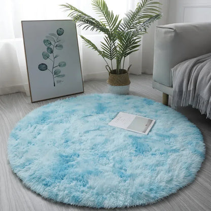 Super Soft pet-friendly carpet Plush Round Rug – Fluffy Carpet for Living Room, Bedroom & Pet Comfort (Dogs & Cat66s)