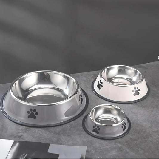 Premium Stainless Steel Dog Bowl – Non-Slip & Dishwasher Safe
