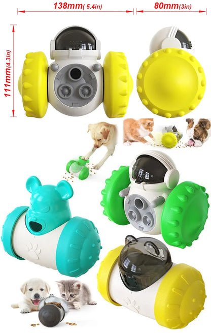 Interactive Pet Toy – Treat Ball Slow Feeder for Dogs & Cats
