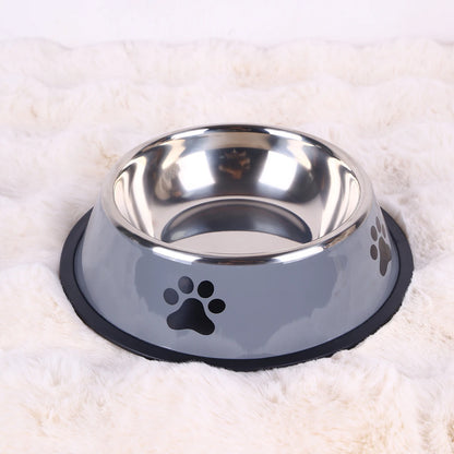 Premium Stainless Steel Dog Bowl – Non-Slip & Dishwasher Safe