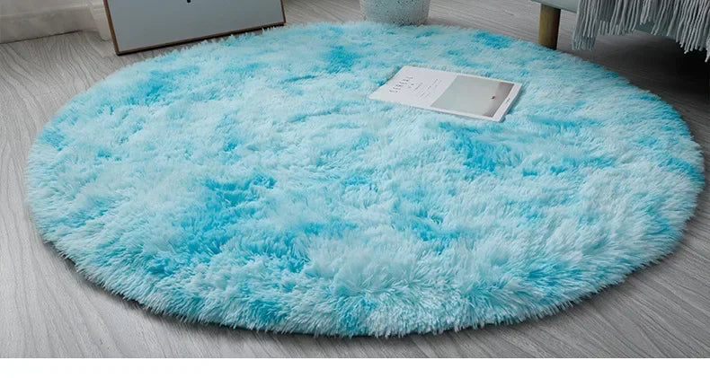 Super Soft pet-friendly carpet Plush Round Rug – Fluffy Carpet for Living Room, Bedroom & Pet Comfort (Dogs & Cat66s)