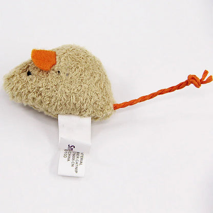 3-Pack Plush Cat Toy Mice – Interactive, Durable & Bite-Resistant Kitten Toys