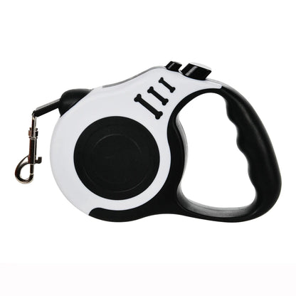 Retractable Dog Leash – 3M/5M Durable Nylon with Quick Lock